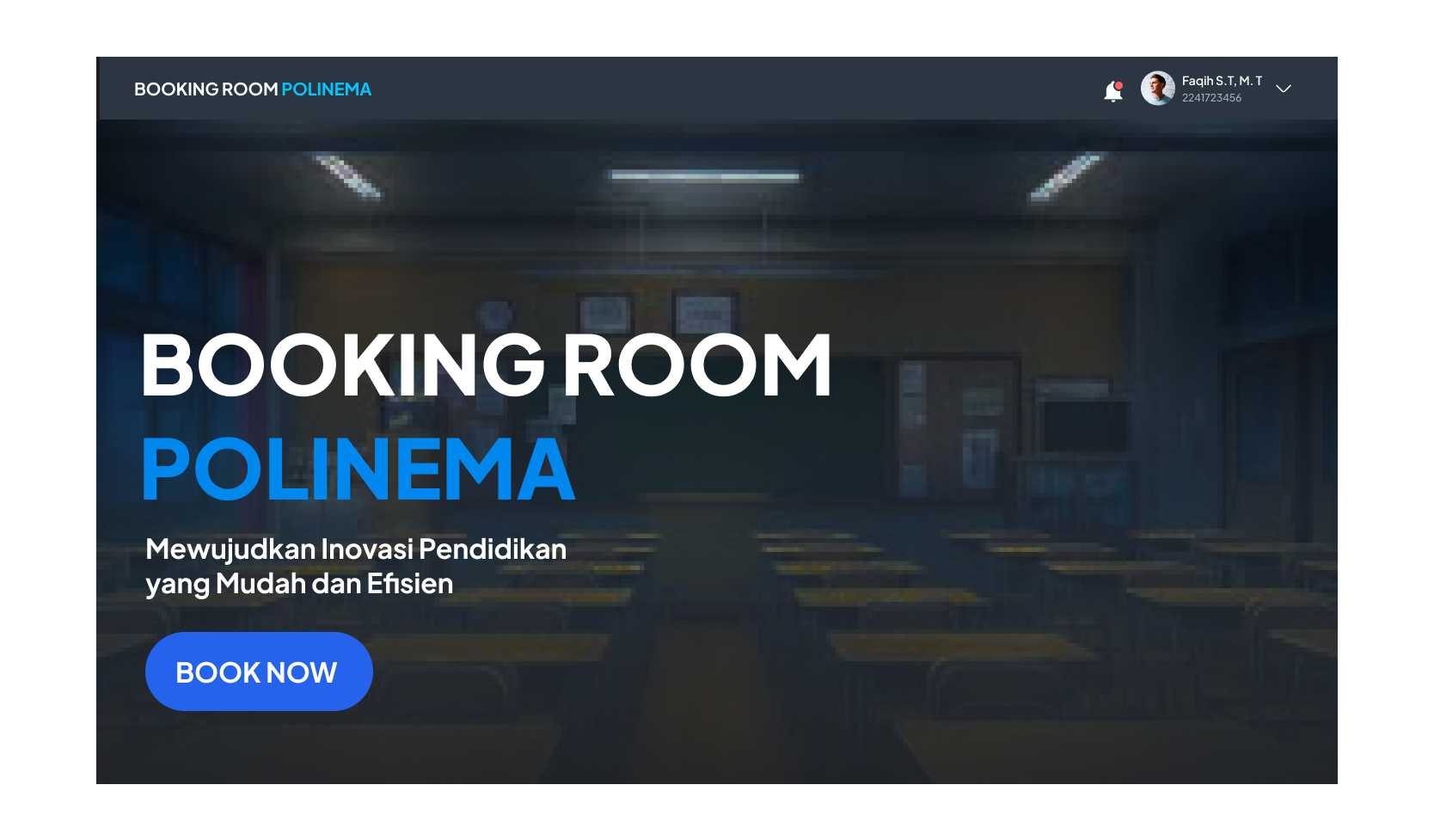 Booking Room Polinema project image
